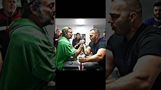 Devon Larratt vs Ermes 2024 intensive match armwrestling trending shorts viral [upl. by Yelyr932]