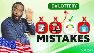 Avoid These 4 Critical DV Lottery Mistakes After Winning [upl. by Atnamas]