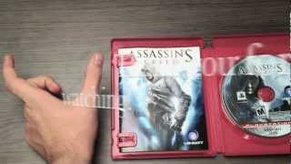 Assassins Creed Unboxing PS3 [upl. by Ilzel]