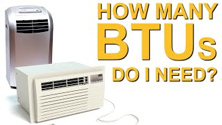 How Many BTUs Do I Need How To Properly Size A Room Air Conditioner  PartSelectcom [upl. by Manouch]