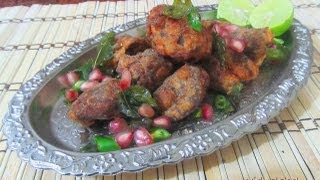 Varutha AttukariMutton Kabab recipe in Tamil [upl. by Whitford]