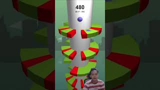 HELIX JUMP BALL GAMES FUN KIDS CASUAL EPS 6 androidgames minecraftgameplayfunnyinhindi stackball [upl. by Nahpos]