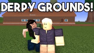 DERPY GROUNDS  ROBLOX CaribBros BATTLEGROUNDS Battle Royale [upl. by Ragland]