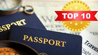 Top 10 des Passeports les plus puissants au monde [upl. by Apps]