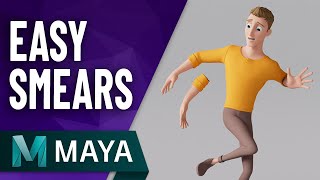 How to Make and Animate reusable smears in Maya with any rig [upl. by Jade117]