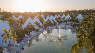 The Pyramids  vacation rentals Fort Myers Florida AERIAL [upl. by Sundin]