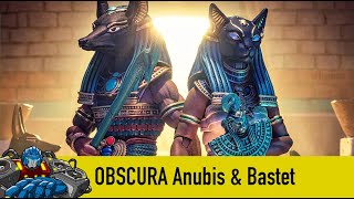 FIGURA OBSCURA Gods of Ancient Egypt Anubis amp Bastet [upl. by Muraida97]