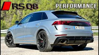 2025 NEW Audi RSQ8 Performance  REVIEW on PERFECT ROAD amp 0100 100200 [upl. by Elocel737]