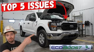 Ford F150 35L EcoBoost V6 Engine Heavy Mechanic Review  Top 5 ISSUES [upl. by Ynnij]