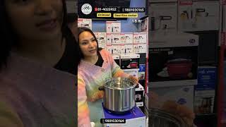 CG brand Stainless steel rice cooker 18 ltr 9801030165014025952hitecvision tiharoffer🥰🥰♥️🙏 [upl. by Ibok222]