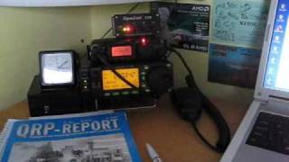 G3XBM 500kHz WSPR transmission [upl. by Nosam]