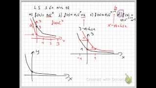 Der Graph einer Exponentialfunktion  Verschiebung [upl. by Namrak]