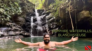 Sapphire Waterfall Blanchisseuse Trinidad  4K [upl. by Adyela]