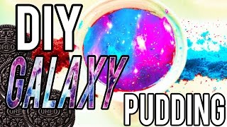 DIY Galaxy Oreo Pudding Taste Test [upl. by Robby]