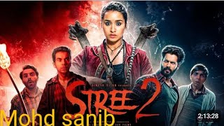 stree 2 Hindi Bollywood movie sriddha Kapoor [upl. by Oigroig]