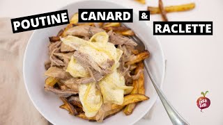 POUTINE MAISON au CANARD et RACLETTE 🦆Recette poutine Québec France La petite bette [upl. by Leander716]