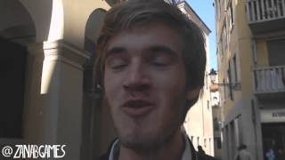 Pewdiepie Marzia REAL VOICE Original [upl. by Erlandson842]