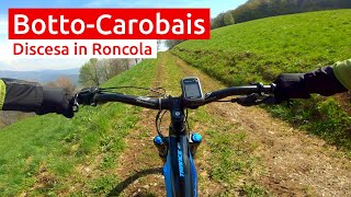 Valle Imagna Roncola Botto Carobais sconsigliato in MTB  MTB Bergamo [upl. by Nesyaj]