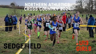 U13G Northern Athletics Cross Country Championships 2024 [upl. by Reeva]