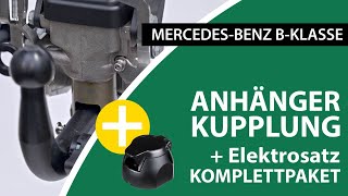 Anhängerkupplung schwenkbar MERCEDESBENZ BKLASSE  Brink Komplettsatz  Montage von Rameder [upl. by Valida]