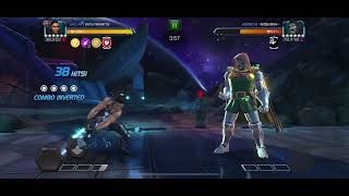 MCoC Valkyrie vs Doom node 45 hazard shift  shock and bleed conflictor [upl. by Rigdon]