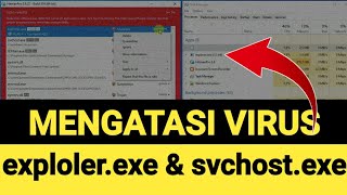 Cara Menghapus Virus explorerexe dan svchostexe akibat instal aplikasi krek [upl. by Ytak]