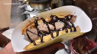 Chocolate Ice Cream Waffle  Chocolate Overload Dark Waffle   The Belgian Waffle Co [upl. by Niatsirhc244]