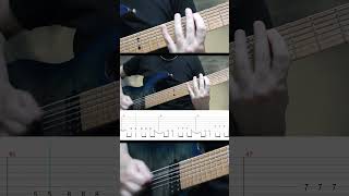 Drop Eb tuning on 7 string guitar shorts [upl. by Isiahi872]