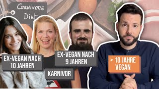 Karnivor vs Vegan Was kann man voneinander lernen • Im Gespräch mit ua zwei ExVeganern [upl. by Florence]