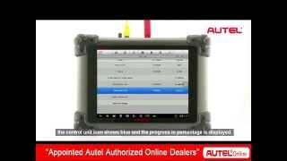 How to use ECU programming on Autel Maxisys Pro [upl. by Aleacin]