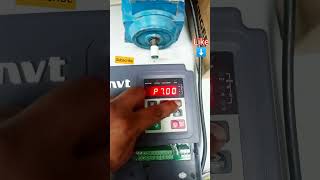 INVT inverter parameter setting Jog ky button ki madad sy motor ko chalany ka tareeqa invt vfd [upl. by Yelraf230]