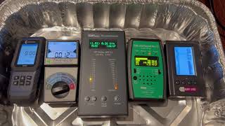 Testing 10GHz on SafeandSoundPro II TF2 ErickHill EMF390 Acoustimeter RF meters [upl. by Dijam]