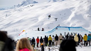 Mathilde Gremaud winning run  Laax Open 2024 [upl. by Atalante]