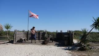 Firing a Spanish 1500s six pound falconet Cannon [upl. by Sherrer]