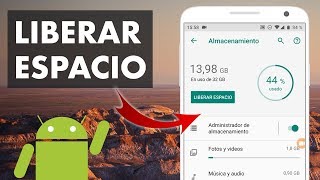 LIBERAR ESPACIO EN MI CELULAR ANDROID  MEMORIA INTERNA 📱 [upl. by Erbma344]