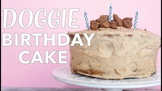 Dog Friendly Birthday Cake Recipe  Vegan Dog Birthday Cake  Homemade Dog Treats  The Edgy Veg [upl. by Deanne]