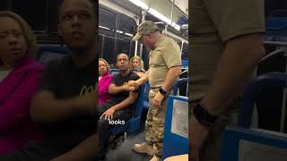 Marine Takes Drastic Action After Son Publicly Disrespects His Mother on Train [upl. by Fancy19]