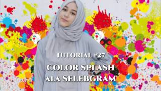 27 Tutorial Edit Background Foto COLOR SPLASH ala Selebgram  PicsArt Editing Tutorial [upl. by Fregger]