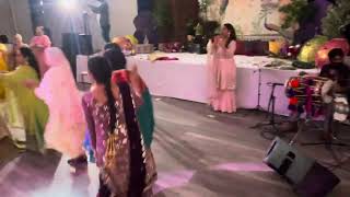 Saadi Rail Gaddi Ayie  Live Sing jyoti surrey BC wedding music jjfolkstudio5104 shenda dholi [upl. by Aixela]