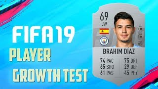 FIFA 19  Brahim Díaz  Growth Test [upl. by Ahsem]