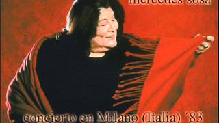 Mercedes Sosa  La carta [upl. by Auhsej]