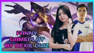 DEXIE DIAZ FANNY GAMEPLAY 2020  DEXIE DIAZ MOBILE LEGENDS [upl. by Wrightson]