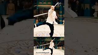 Jet Li 🔥🐉 Coiling Dragon Staff Triple Nunchucks shorts kungfu [upl. by Sykes305]