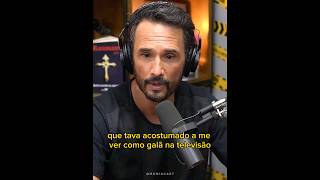 Rodrigo santoro fala de quando ele foi travesti podpah podcast [upl. by Namsaj]