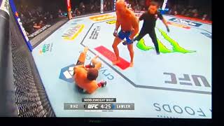 robbie lawler vs nick diaz 2 lawler wins by TKO [upl. by Ennaid247]