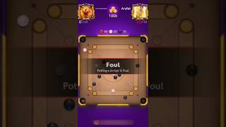 Lucky Game 1 Shot 3 Pool Pot carromgamingtitu carrompool [upl. by Trinetta677]