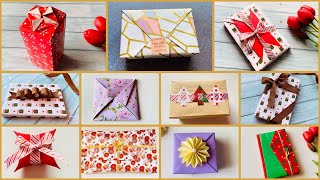 11 Stunning Gift Wrapping Ideas  DIY Christmas Gift Packing  Creative Gift Wraps giftwrap [upl. by Ailiec741]