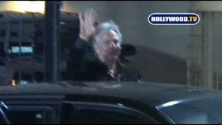 EXCLUSIVE Alan Rickman And Rima Horton Leave quotNobel Sonquot Premiere [upl. by Jezreel]