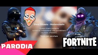 IM THE BEST Parodia Mademoiselle  Sfera Ebbasta Fortnite Song [upl. by Iggam]