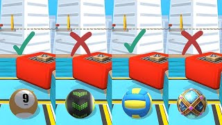 🔥Going Balls VS Rolling Ball Games Race 1 Ball Win Challenge  Android Games Part 6 [upl. by Feodor850]